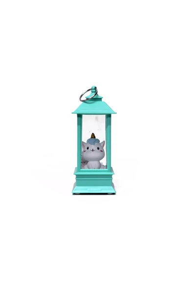 KUZGUN ONLİNE SHOP Işıklı Dekoratif Kule Fener ( Lisinya )