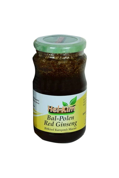 KUZGUN ONLİNE SHOP Bal Polen Red Ginsengli Bitkisel Karışımlı Macunnu 450 Gr