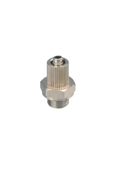 KUZGUN ONLİNE SHOP Metal Mini Somun Sıkmalı Düz Rekor 2x4mm - M5Kuzgun Ticaret