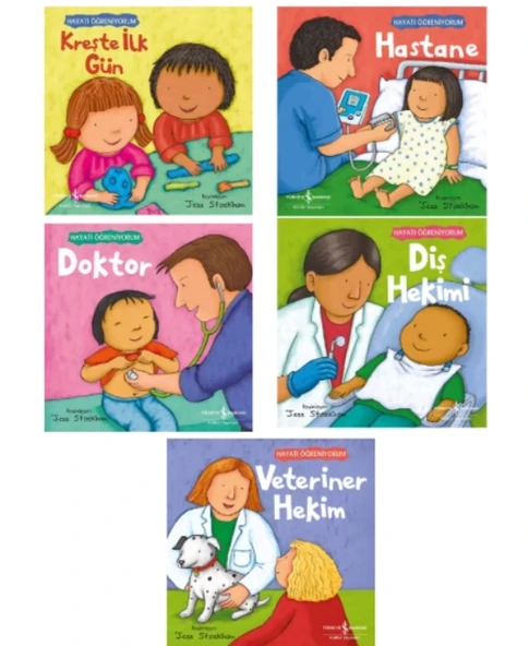 HAYATI ÖĞRENİYORUM KREŞTE İLK GÜN - HASTANE - DOKTOR - DİŞ HEKİMİ - VETERİNER HEKİM (3 - 6 YAŞ)