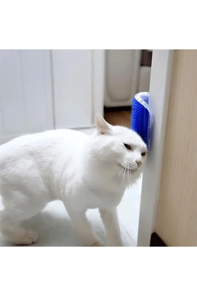 KUZGUN ONLİNE SHOP Pratik Kedi Tüyü Kaşıma Ve Tarama Aparatı Duvara Monte Kaşıma Aleti ( Lisinya )