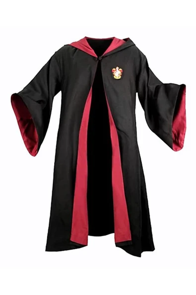 KUZGUN ONLİNE SHOP Harry Potter Gryffindor Cübbe Çocuk Boy - Harry Potter Kostümü 11-12 Yaş (4767) - Lisinya