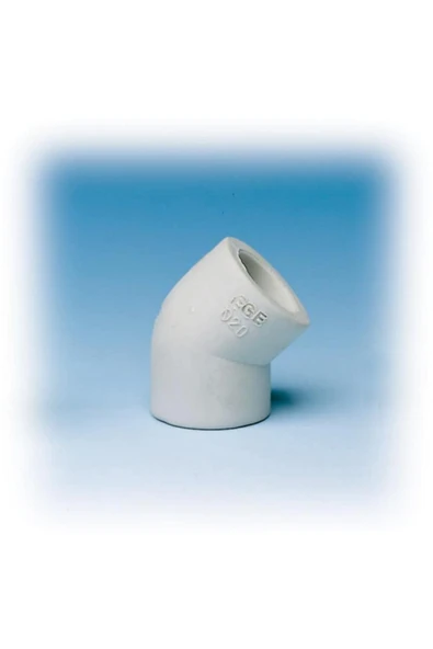 KUZGUN ONLİNE SHOP Ege Yıldız PPRC 32 mm Dirsek 45 Gri