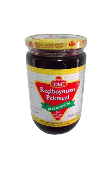 KUZGUN ONLİNE SHOP Keçiboynuzu Pekmezi Harnup Pekmezi Cam Kavanoz 800 Gr