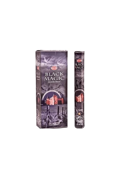KUZGUN ONLİNE SHOP Black Magic Hexa Tütsü Oda Kokusu ( Lisinya )