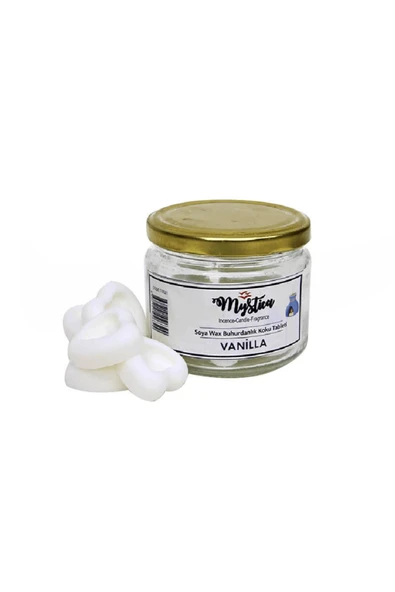 KUZGUN ONLİNE SHOP Buhurdanlık Kokusu Soya Wax Vanilla ( Lisinya )