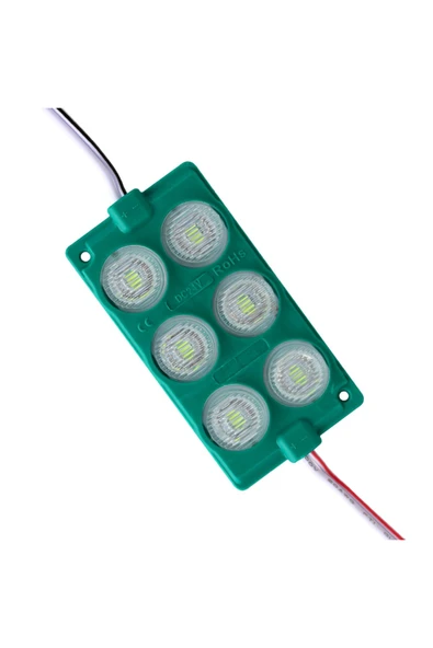 KUZGUN ONLİNE SHOP YEŞİL MODÜL LED 75*40 3030 24 VOLT 3 WATT (4767) - Lisinya