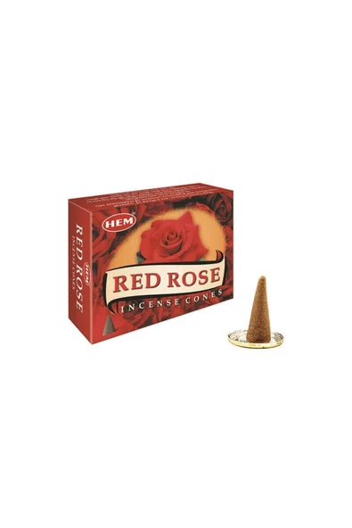 KUZGUN ONLİNE SHOP Red Rose Cones ( Lisinya )