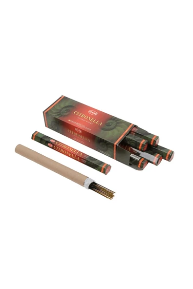 KUZGUN ONLİNE SHOP Citronella Hexa Tütsü Oda Kokusu ( Lisinya )