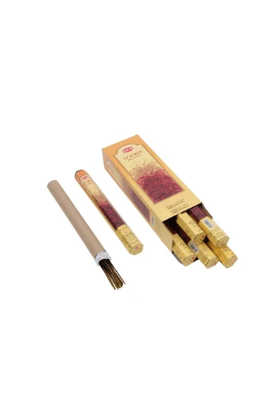 KUZGUN ONLİNE SHOP Saffron Hexa Tütsü Oda Kokusu ( Lisinya )