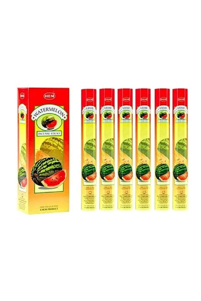 KUZGUN ONLİNE SHOP Watermelon Hexa Tütsü Oda Kokusu ( Lisinya )