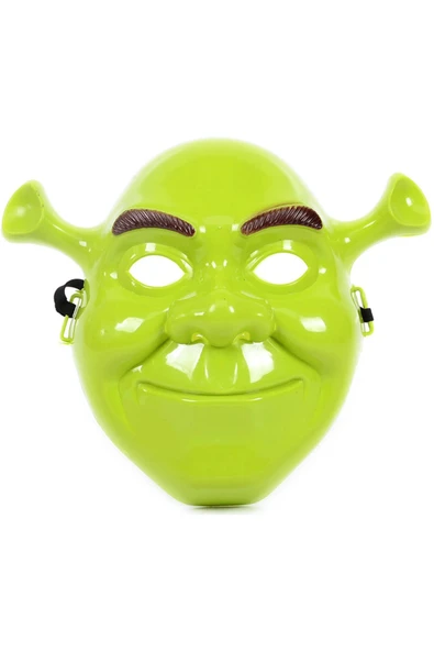 KUZGUN ONLİNE SHOP Yeşil Shrek Maskesi 21x25 Cm - Lisinya