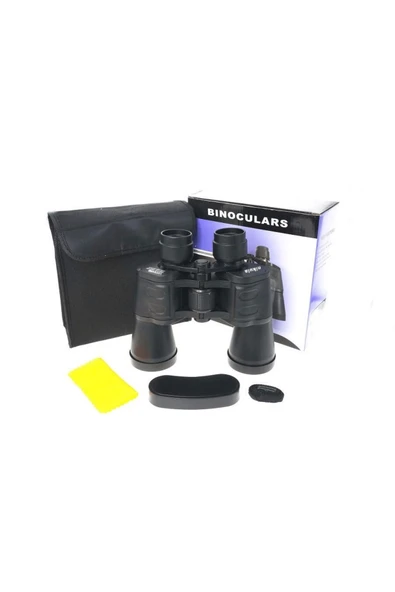 KUZGUN ONLİNE SHOP 100x100 Kauçuk Kaplamalı Mavı Cam Mercekli Dürbün 56m/1000m Kod 90 ( Lisinya )