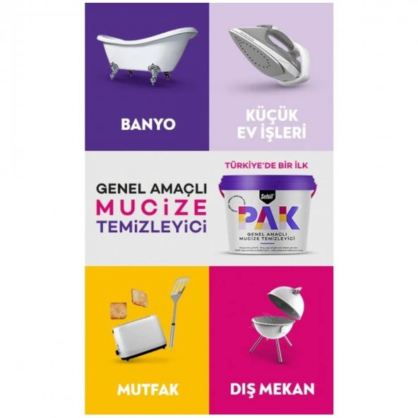 Selsil Pak Genel Amaçlı Mucize Temizleyici 500 Gr. - 2