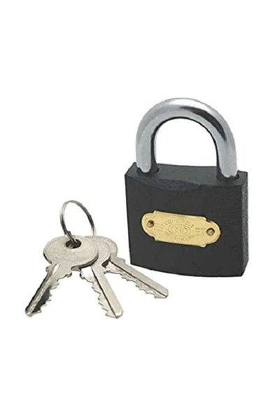 KUZGUN ONLİNE SHOP Gri Asma Kilit 38 Mm - Lisinya