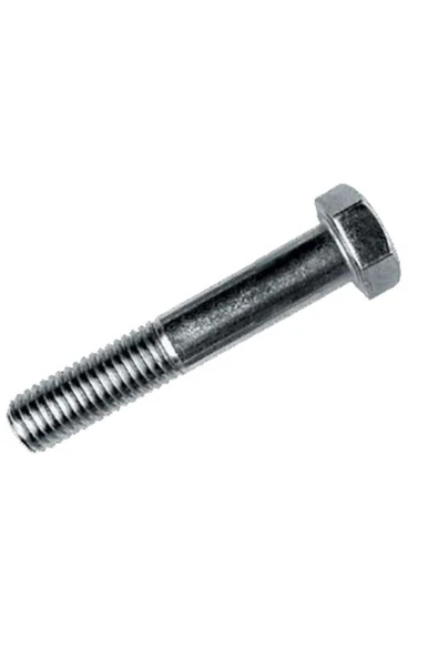 KUZGUN ONLİNE SHOP M14X80 Civata Beyaz Yarım Paso 5 Adet