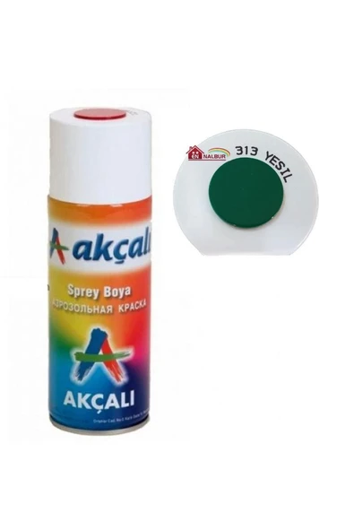 KUZGUN ONLİNE SHOP Akçalı Sprey Boya 400 ml 313 Yeşil