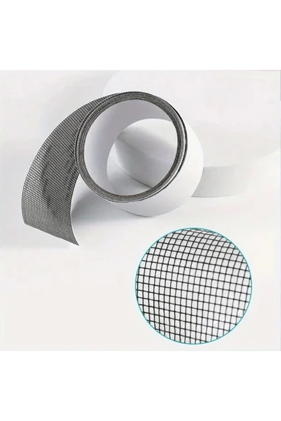 KUZGUN ONLİNE SHOP Güçlü Yapışkanlı Pencere Tamir Bandı, Böcek Önleyici Yama Bandı 2 Mt X 5 Cm ( Lisinya )