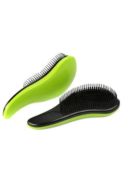 KUZGUN ONLİNE SHOP Özel Saç Açma Fırçası/Fıstık Yeşili