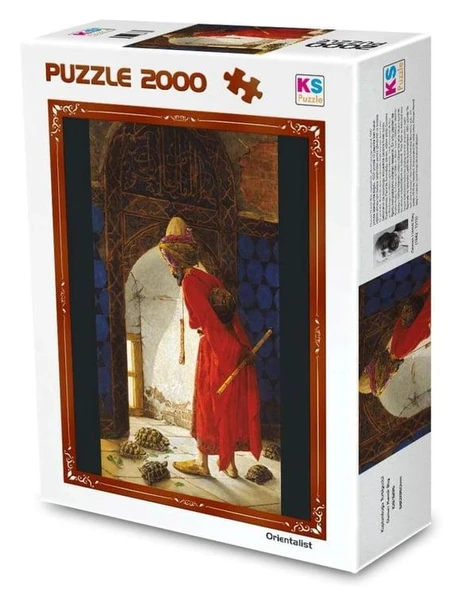 Kaplumbağa Terbiyecisi Puzzle 2000 Parça