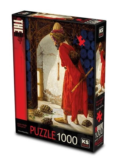 Kaplumbağa Terbiyecisi Puzzle 1000 Parça