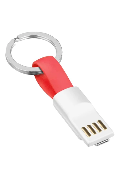 KUZGUN ONLİNE SHOP 2IN1 LİGHTNİNG TYPE C BAŞLIK MINI USB ŞARJ KABLOSU (4767) - Lisinya