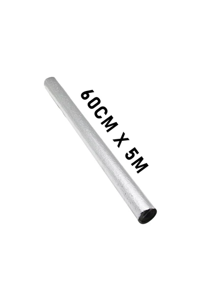 KUZGUN ONLİNE SHOP ALÜMİNYUM GÜMÜŞ - FOLYO TEZGAH ÜSTÜ YAPIŞKANLI FOLYO DUVAR KAĞIT 5MT X 60CM (4767) - Lisinya