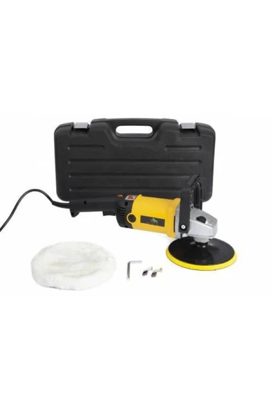 KUZGUN ONLİNE SHOP 6 Kademeli Devir Ayarlı Polisaj Makinası 2600w Pasta Cila Polisaj Zımpara Makinesi ( Lisinya )