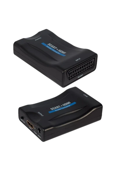 KUZGUN ONLİNE SHOP SCART TO HDMI ÇEVİRİCİ ADAPTÖR 1080P-720P (4767) - Lisinya