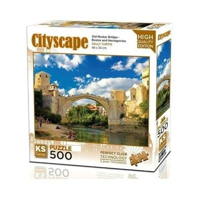 Old Mostar Bridge Bosna-hersek Puzzle 500 Parça