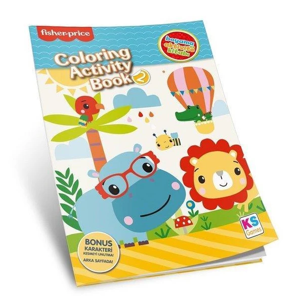 Fisher Price Coloring Activity Book 2 - 1