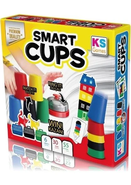 Smart Cups Bardak Dizme Kutu Oyunu