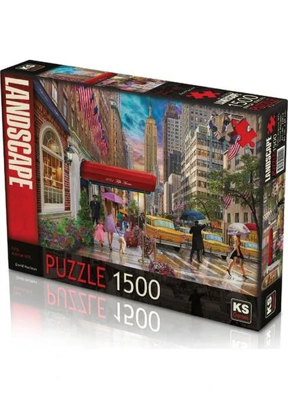 Fifth Avenue Nyc Puzzle 1500 Parça