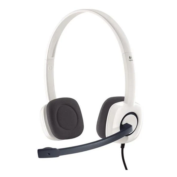 Logitech H150 Beyaz Mikrofonlu Kulak Üstü Kulaklık 981-000350