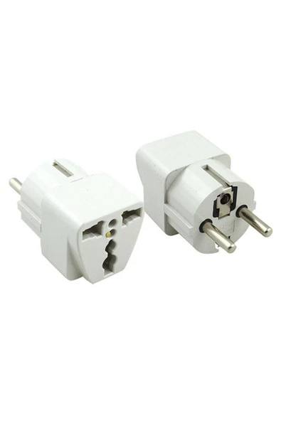 KUZGUN ONLİNE SHOP Yeni Model Seyahat Tipi Universal Çoklu Priz Adaptörü Amerikan Priz Dönüştürücü - 1