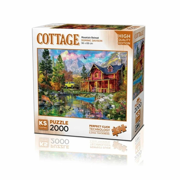 Mountain Retreat Puzzle 2000 Parça