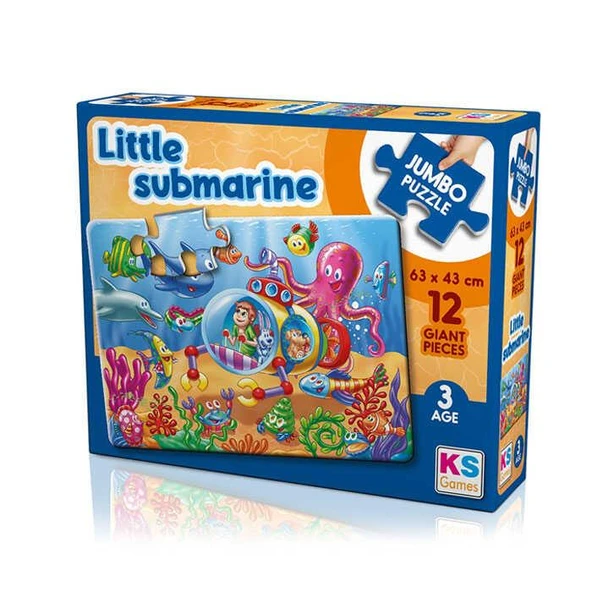 Little Submarine Puzzle 12 Parça ürün görseli