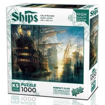 City Of Rochelle Puzzle 1000 Parça - 1