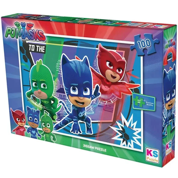 Pjmasks Puzzle 100 Parça