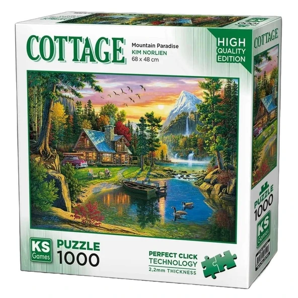 Mountain Paradise Puzzle 1000 Parça ürün görseli