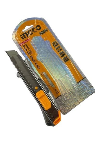 KUZGUN ONLİNE SHOP İngco HKNS1807 Maket Bıçağı 18 mm
