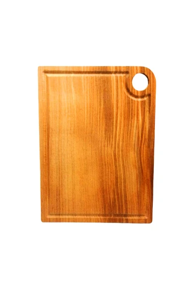 KUZGUN ONLİNE SHOP KÜÇÜK 16x30CM KALIN AHŞAP KESİM PANOSU (4767) - Lisinya - 1