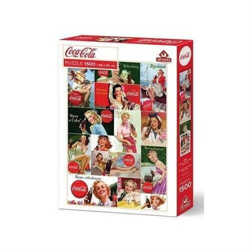 Vintage Soda Cans Puzzle 1500 Parça - 1
