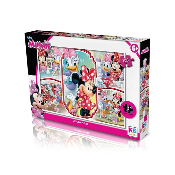 Minnie Puzzle 100 Parça