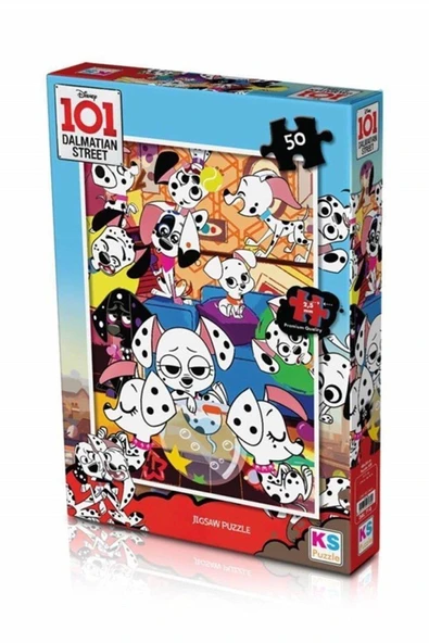 101 Dalmaçyalı 50 Parça Puzzle ürün görseli