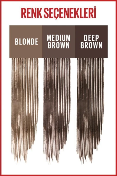 Maybelline New York Tattoo Brow 36H Kaş Jeli - 250 Blonde - 6