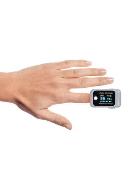 KUZGUN ONLİNE SHOP Pulse Mini Parmak Ucu Nabız Oksimetresi - Kan Oksijen Monitörü ( Lisinya )