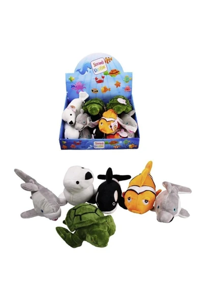 KUZGUN ONLİNE SHOP Peluş Deniz Hayvanları 25 Cm - 10266Kuzgun Ticaret