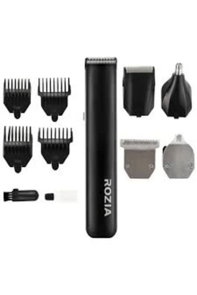 KUZGUN ONLİNE SHOP Rozıa HQ5300 5 İn 1 Profesyonel Saç Sakal Traş Makinesi ( Lisinya )