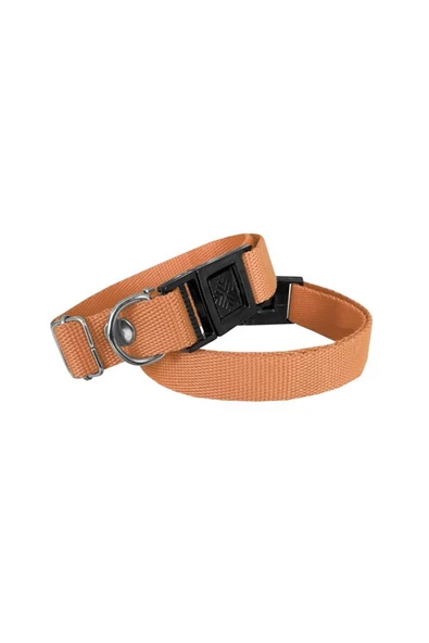 KUZGUN ONLİNE SHOP Köpek Tasması Dokuma 2 cm - Min: 30 cm - Max: 50 cm Turuncu